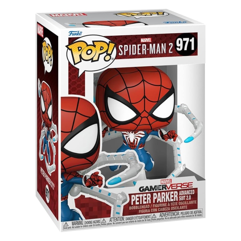 FUNKO POP MARVEL GAMERVERSE SPIDER-MAN 2 - PETER PARKER ADVANCED SUIT 2.0 971