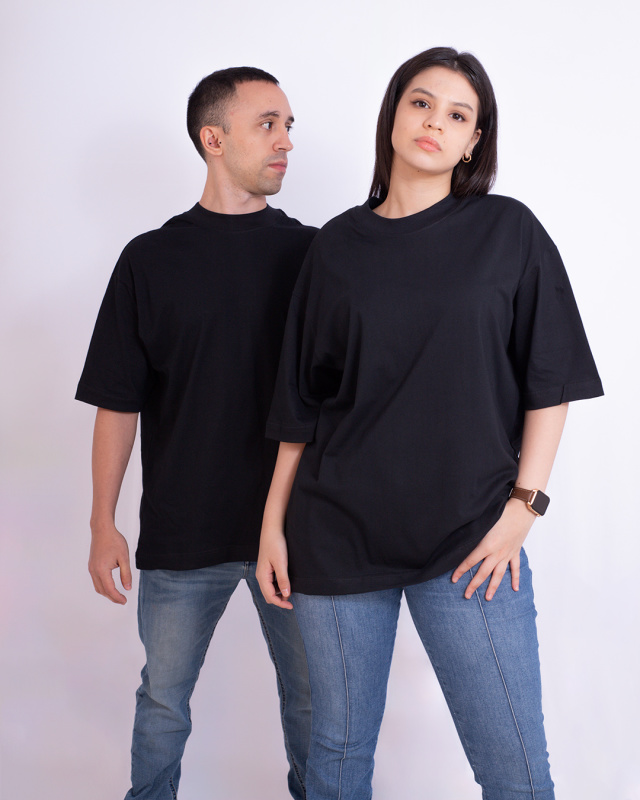 Remera Oversize Negra