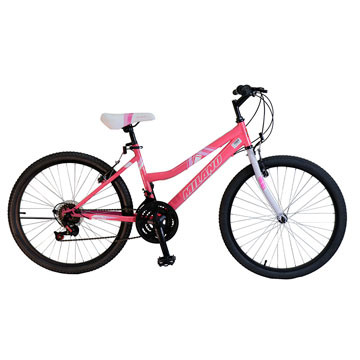 BICICLETA MILANO ACTION ARO 24" ROSADO