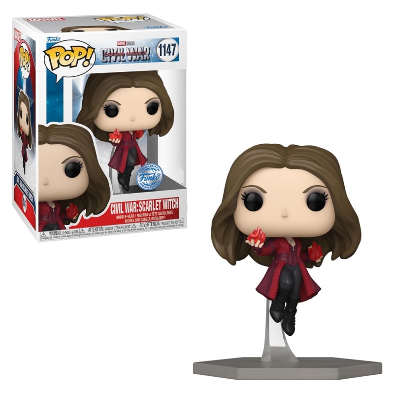 FUNKO POP MARVEL CIVIL WAR - CIVIL WAR: SCARLET WITCH 1147 *SPECIAL EDITION*