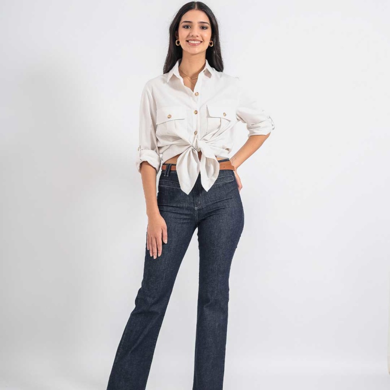 Pantalón Bootcut Jeans Cod.1240254