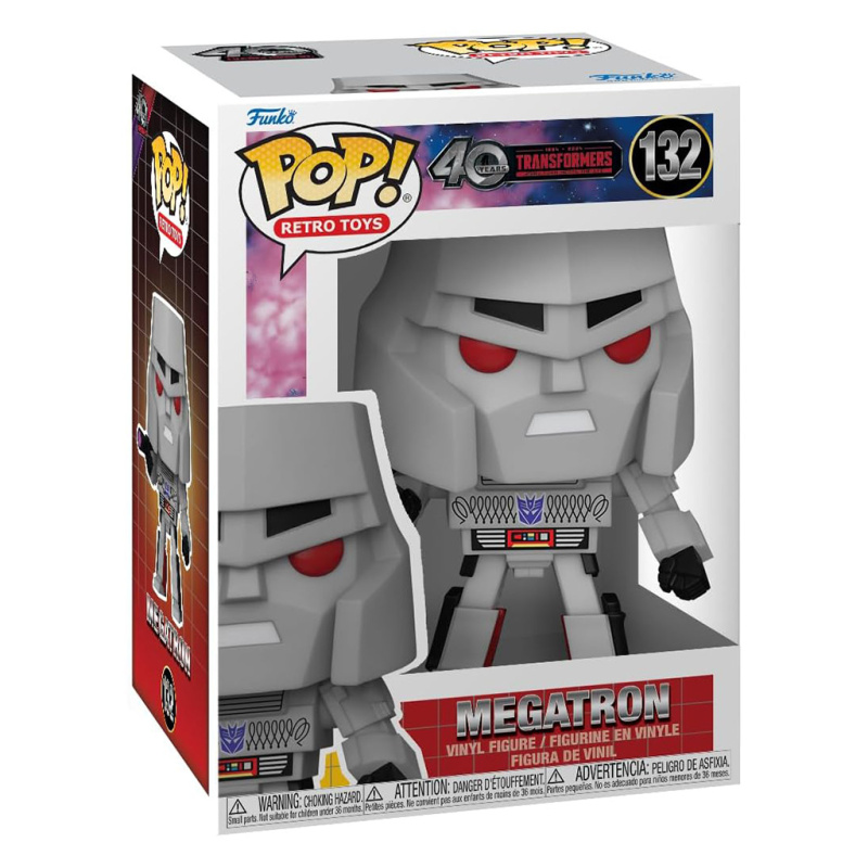 FUNKO POP RETRO TOYS TRANSFORMERS GENERATION 40TH - MEGATRON 132