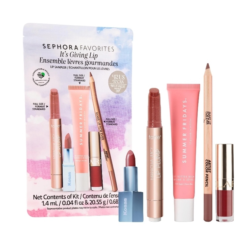 SEPHORA FAVORITES- It's Giving Lip Value Set