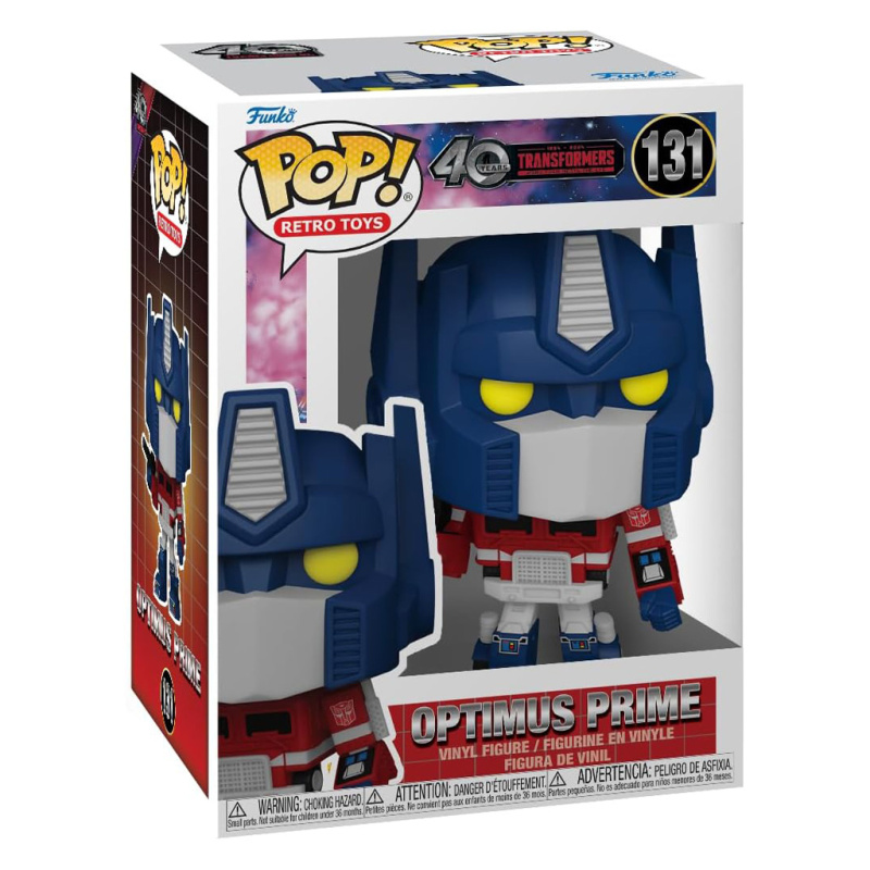 FUNKO POP RETRO TOYS TRANSFORMERS GENERATION 40TH - OPTIMUS PRIME 131