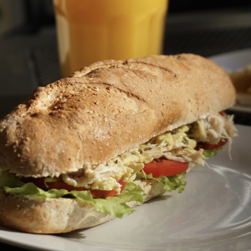 Sandwich de pollo