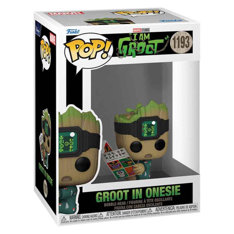 FUNKO POP MARVEL I AM GROOT - GROOT IN ONESIE 1193