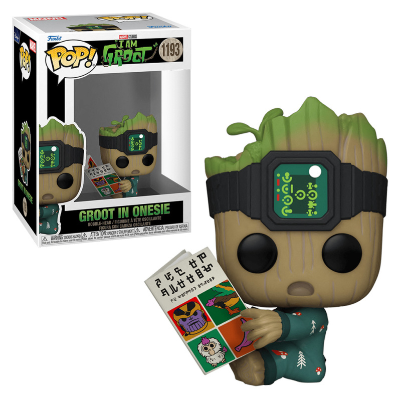 FUNKO POP MARVEL I AM GROOT - GROOT IN ONESIE 1193