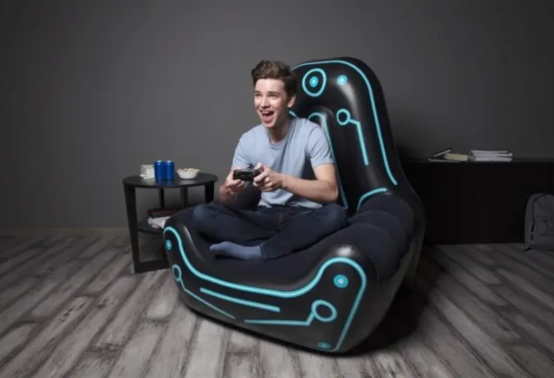 SILLON PUFF INFLABLE GAMER