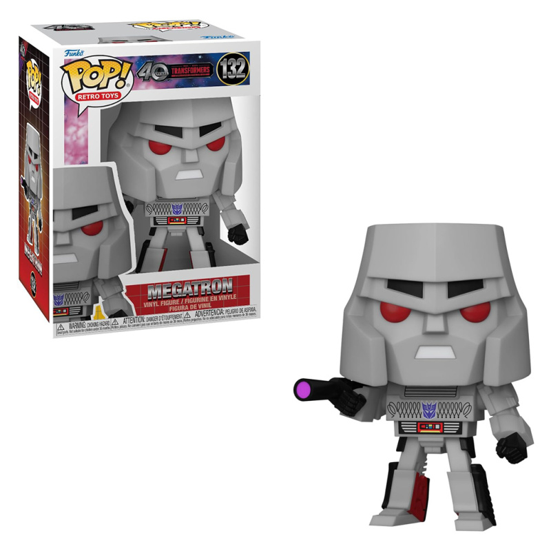 FUNKO POP RETRO TOYS TRANSFORMERS GENERATION 40TH - MEGATRON 132