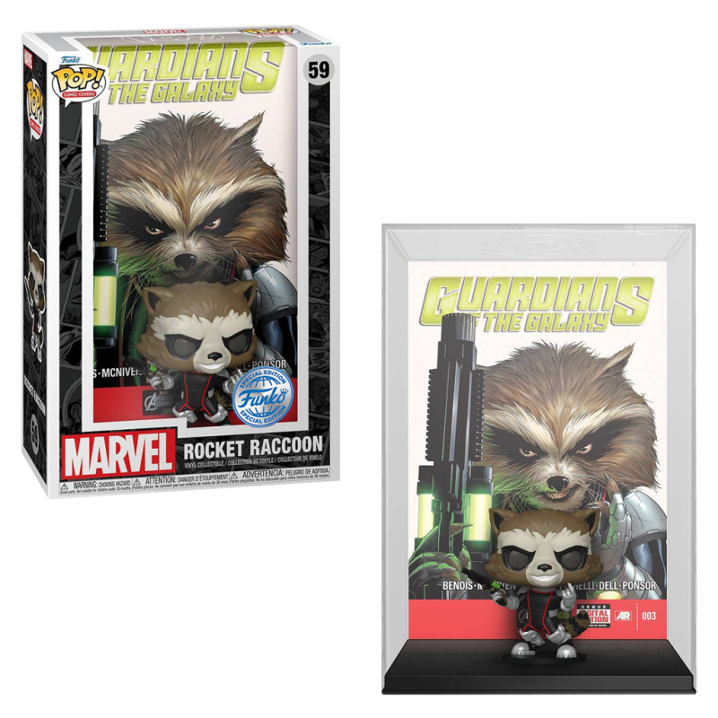 FUNKO POP COMIC COVERS MARVEL GUARDIANS OF THE GALAXY - ROCKET RACCOON 59