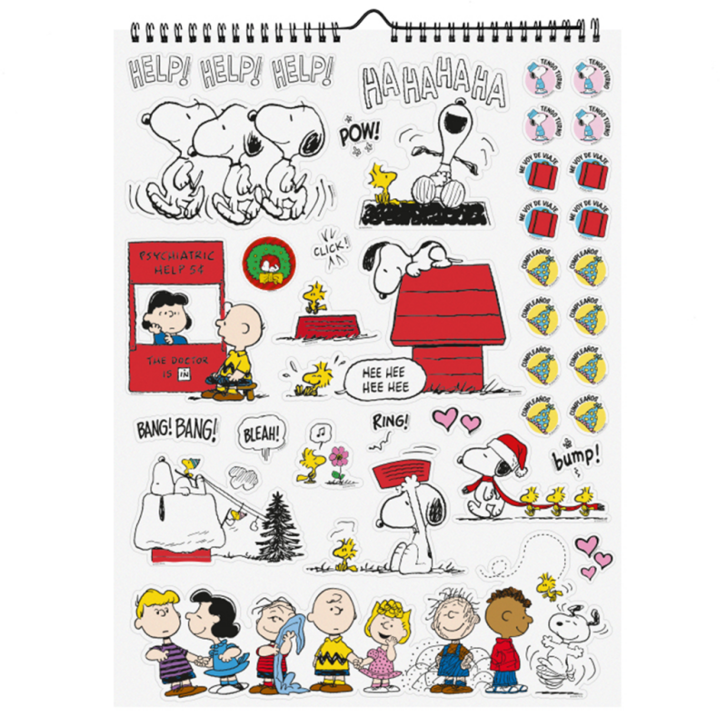 Calendario 2025 Snoopy - Mooving