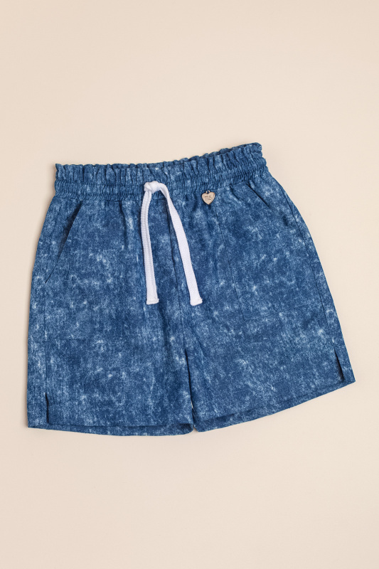 short worn blue con cordon