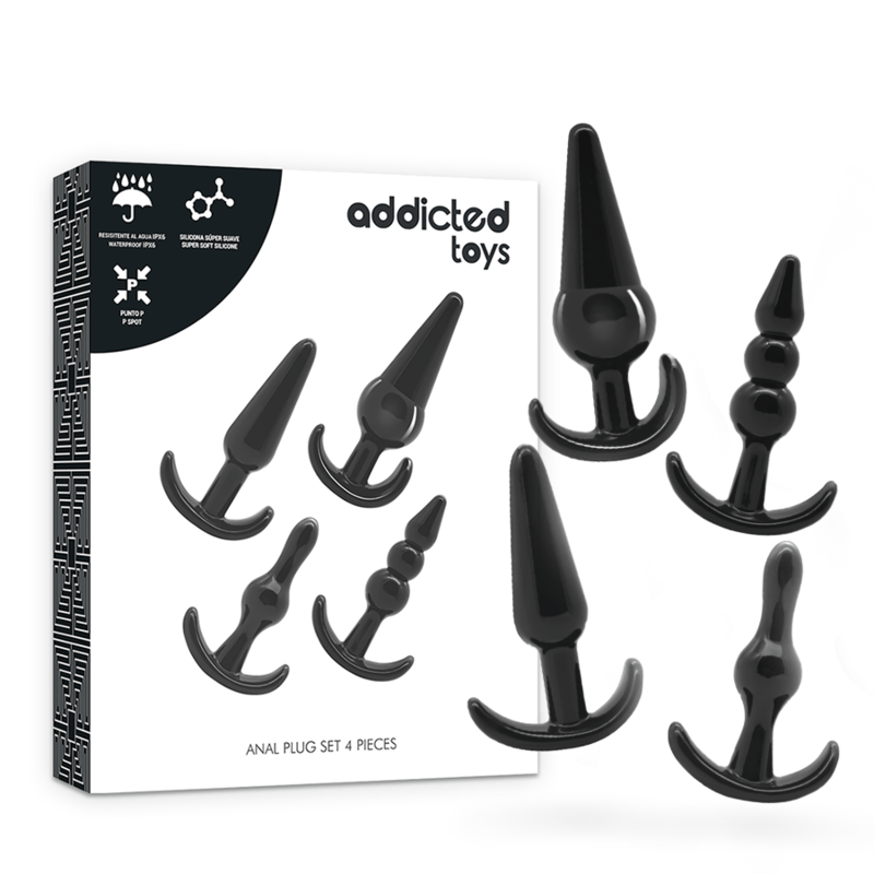 ADDICTED TOYS – SET 4 PLUGS ANALES