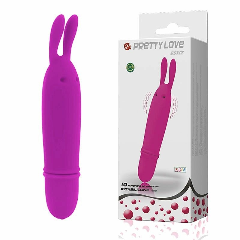 MINI VIBRADOR CONEJO - BOYCE - PRETTY LOVE