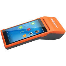 Impresora Térmica Portátil Sunmi V2 T5930 5.45"/58mm/A7.1/8GB - Naranja/Negro