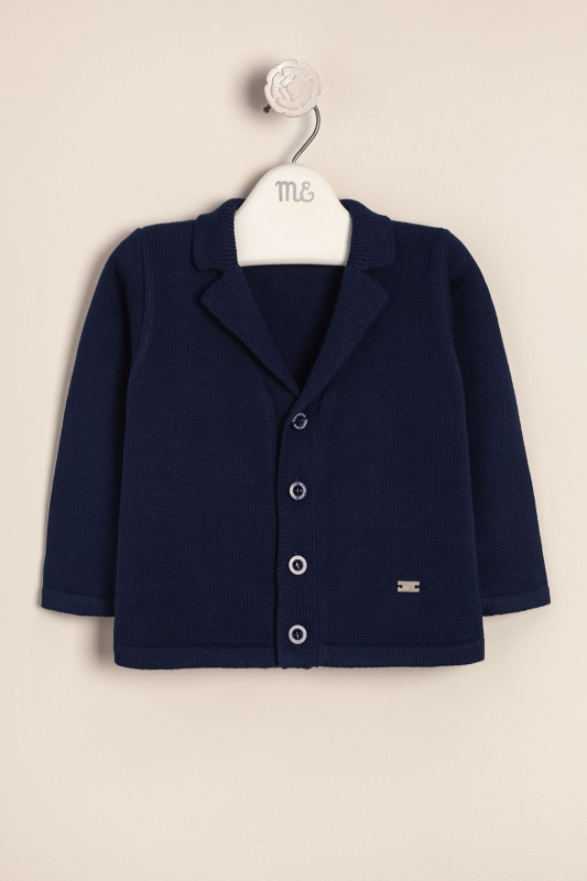 mini blazer de algodon roger azul