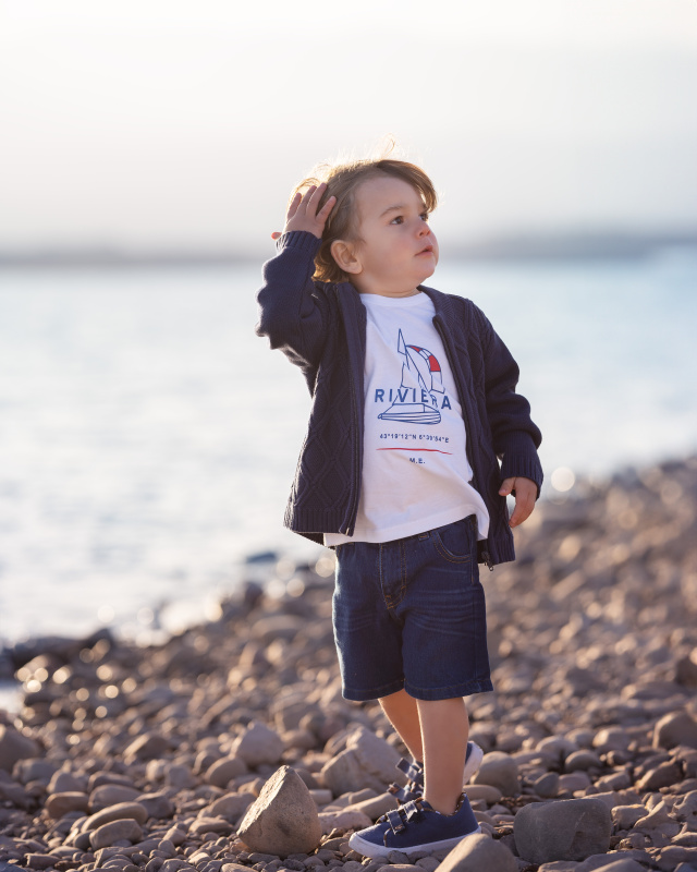 remera nautico blanco