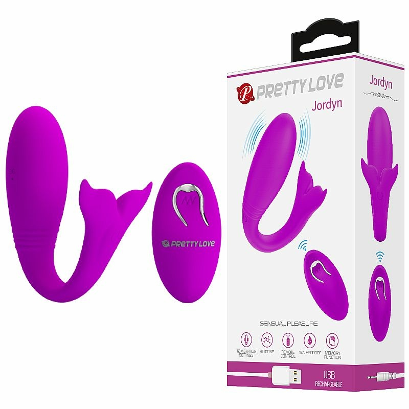 VIBRADOR DE PUNTO G CON CONTROL - RECARGABLE - JORDYN - PRETTY LOVE