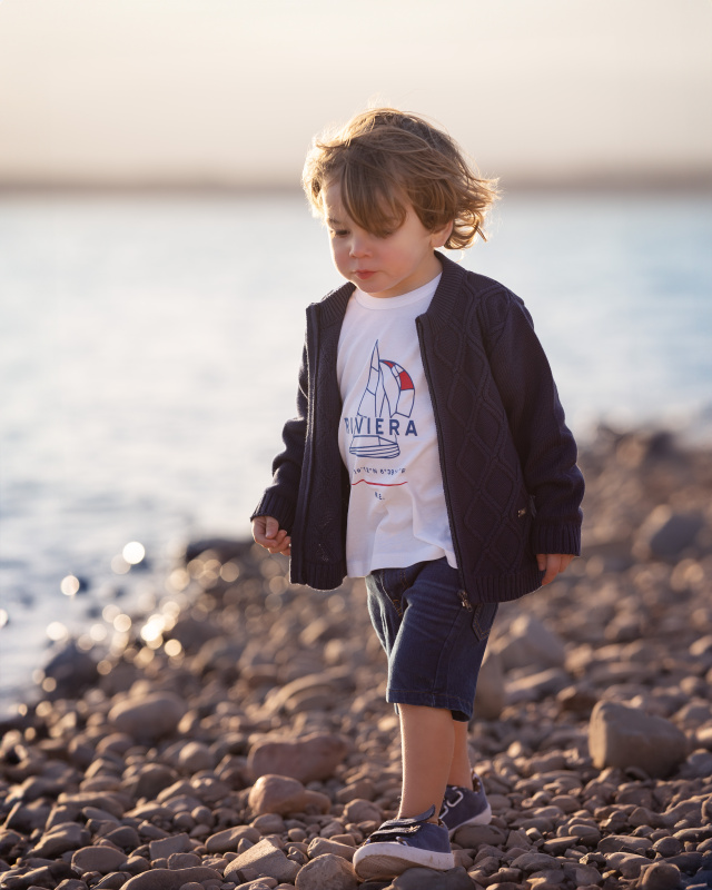 remera nautico blanco