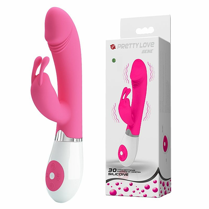 VIBRADOR PUNTO G Y CLÍTORIS - GENE 2 - PRETTY LOVE