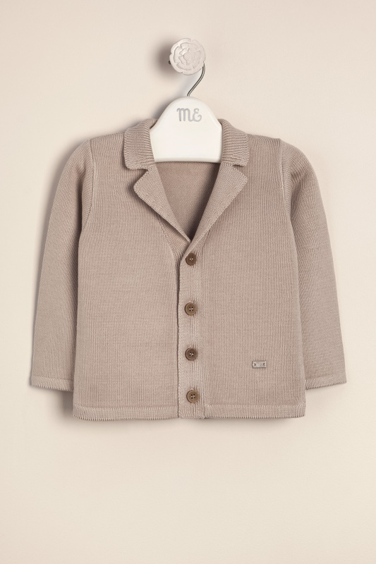 mini blazer de algodon roger beige