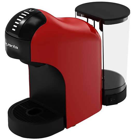 Cafetera Eléctrica Multi Cápsulas Quanta QTCMC50 con 1L/220V - Rojo