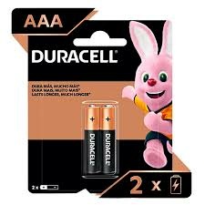 Pila Duracell AAA x 2 unidades