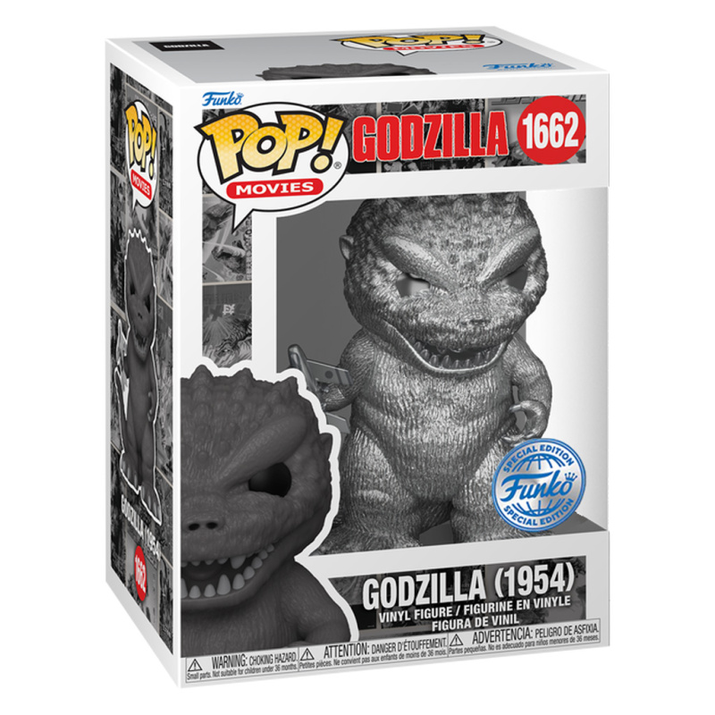 FUNKO POP MOVIES GODZILLA - GODZILLA (1954) METALLIC *SPECIAL EDITION*