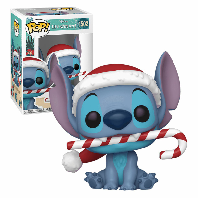 FUNKO POP DISNEY LILO & STITCH - STITCH W/ CANDY CANE 1502