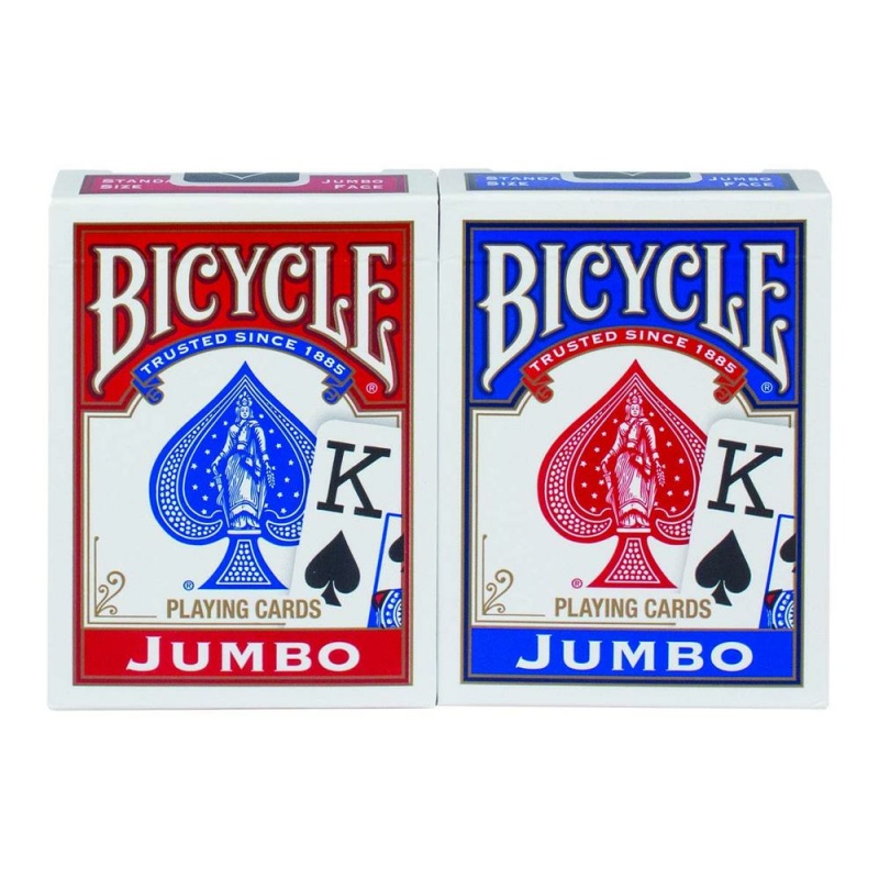 NAIPES POKER BICYCLE JUMBO