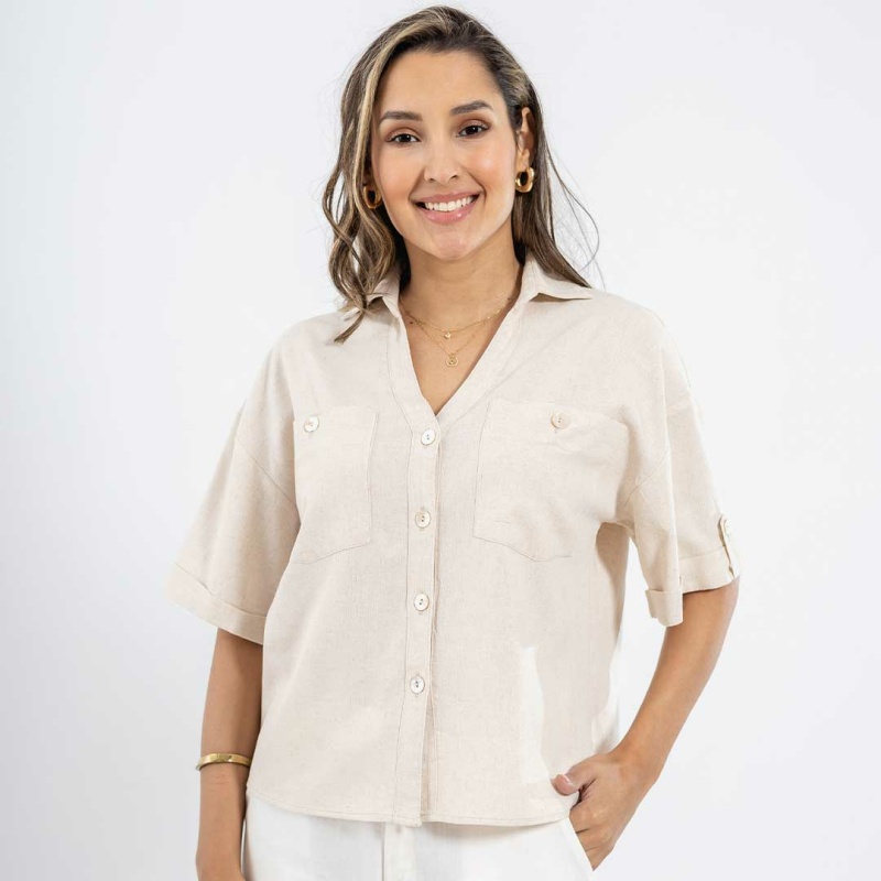 Camisa Cropped M/C Cod.7240423