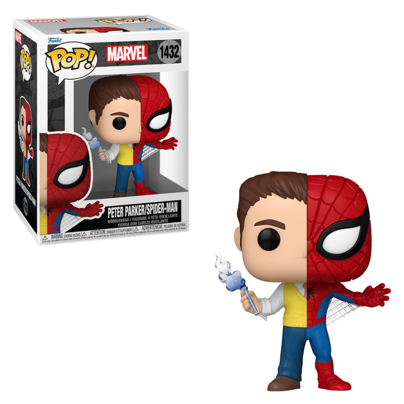 FUNKO POP MARVEL SPIDER-MAN - PETER PARKER/SPIDER-MAN 1432