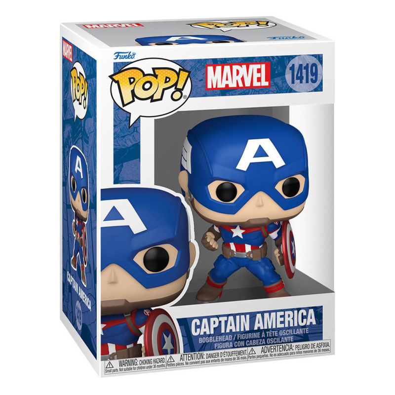 FUNKO POP MARVEL MARVEL NEW CLASSICS - CAPTAIN AMERICA 1419