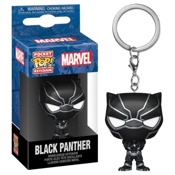 POP KEYCHAIN MARVEL - BLACK PANTHER