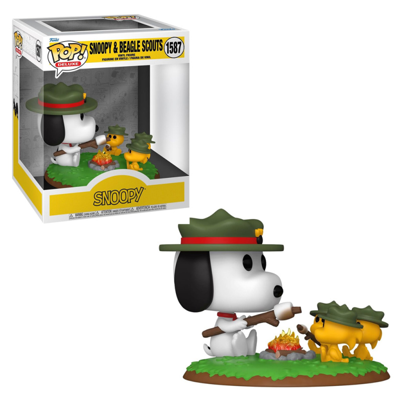 FUNKO POP *DELUXE* SNOOPY - SNOOPY & BEAGLE SCOUTS 1587