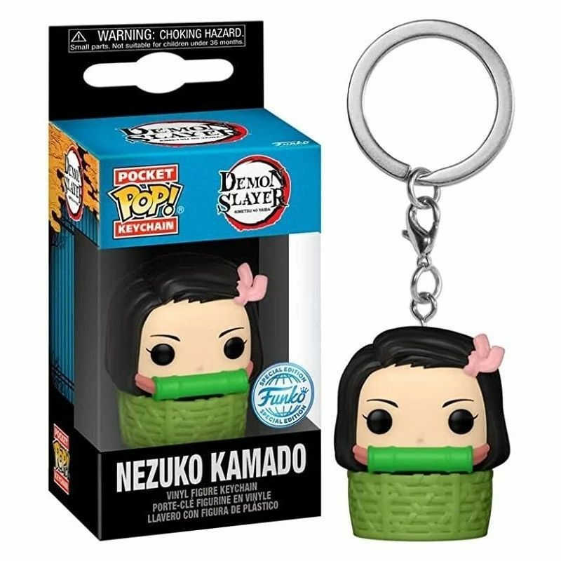 POP KEYCHAIN DEMON SLAYER - NEZUKO KAMADO *EXCLUSIVE*