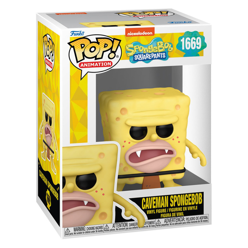 FUNKO POP SPONGEBOB 25TH - CAVEMAN SPONGEBOB 1669