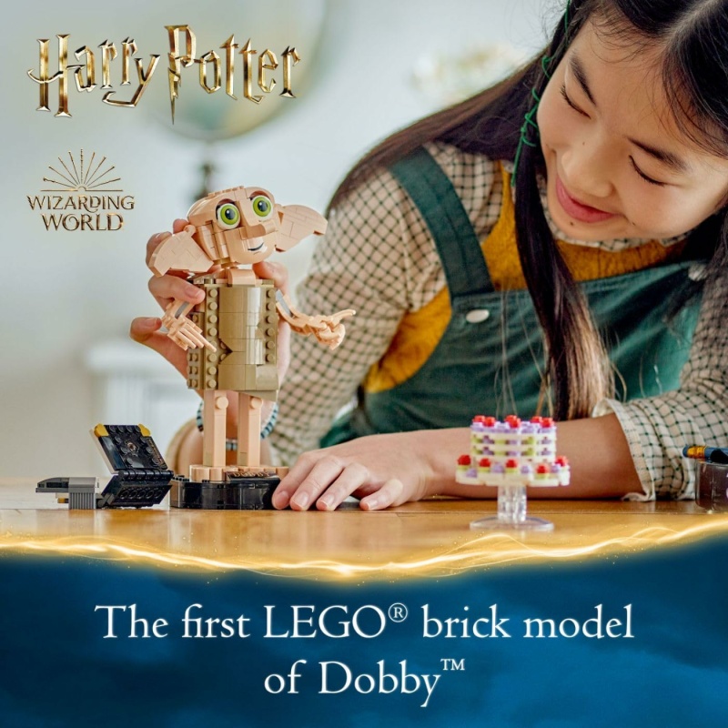 LEGO HARRY POTTER DOBBY THE HOUSE-ELF BUILDING TOY SET