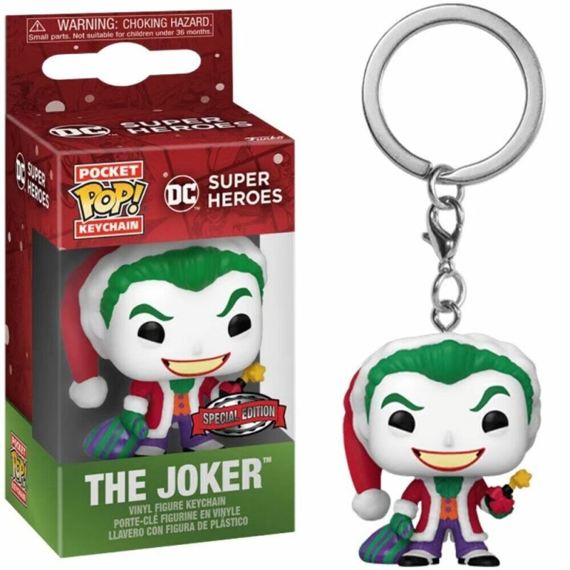 POP KEYCHAIN DC - THE JOKER (HOLIDAY) *SPECIAL EDITION*