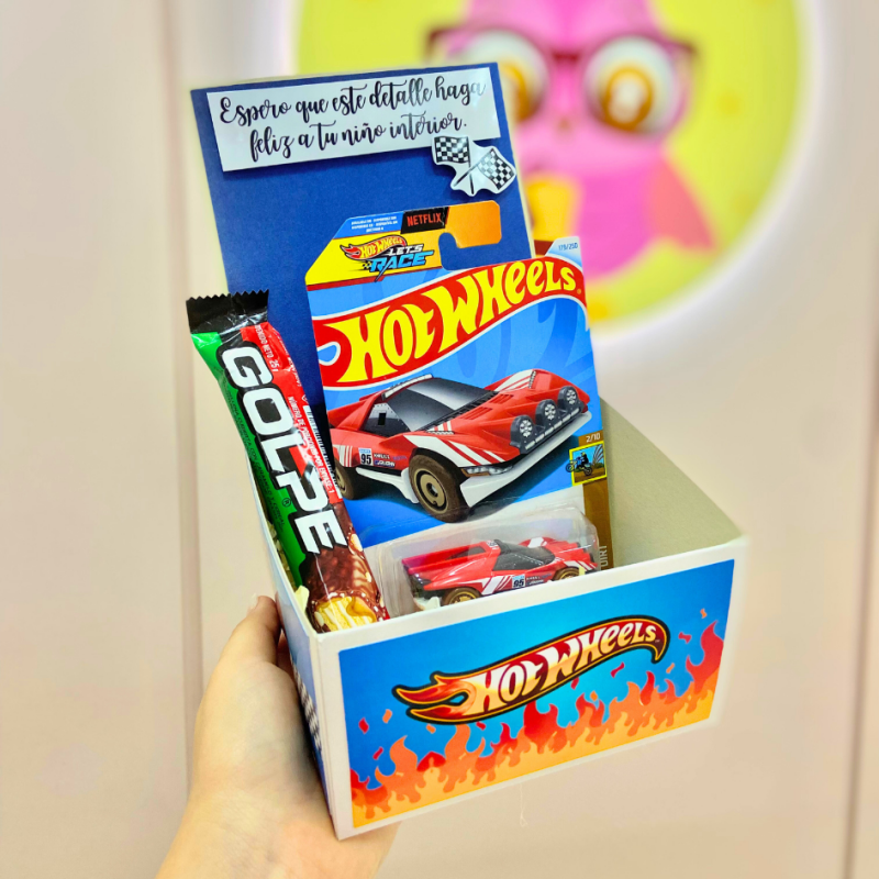 Caja Hotwheels