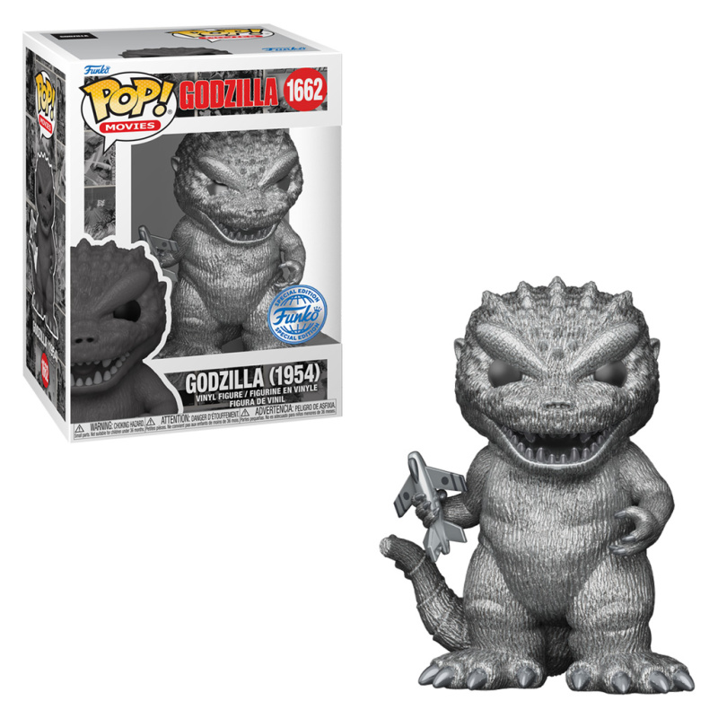 FUNKO POP MOVIES GODZILLA - GODZILLA (1954) METALLIC *SPECIAL EDITION*