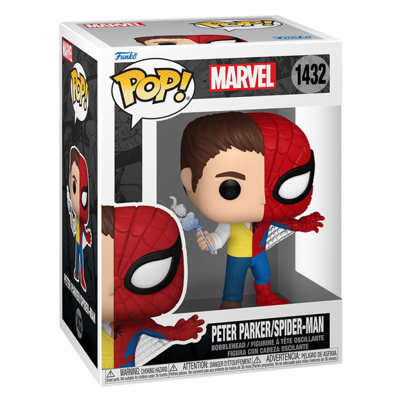 FUNKO POP MARVEL SPIDER-MAN - PETER PARKER/SPIDER-MAN 1432