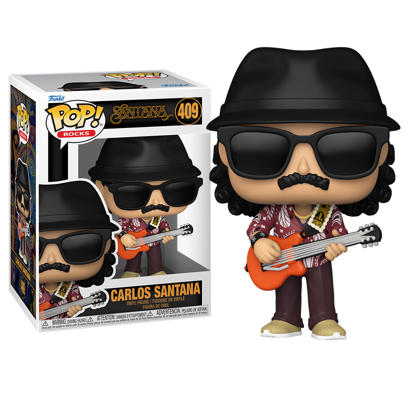 FUNKO POP ROCKS SANTANA - CARLOS SANTANA 409