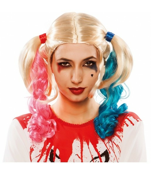 DISFRAZ HALLOWEEN PELUCA - HARLEY QUINN