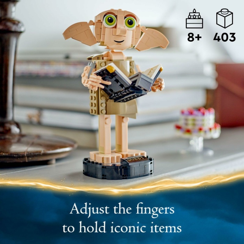 LEGO HARRY POTTER DOBBY THE HOUSE-ELF BUILDING TOY SET