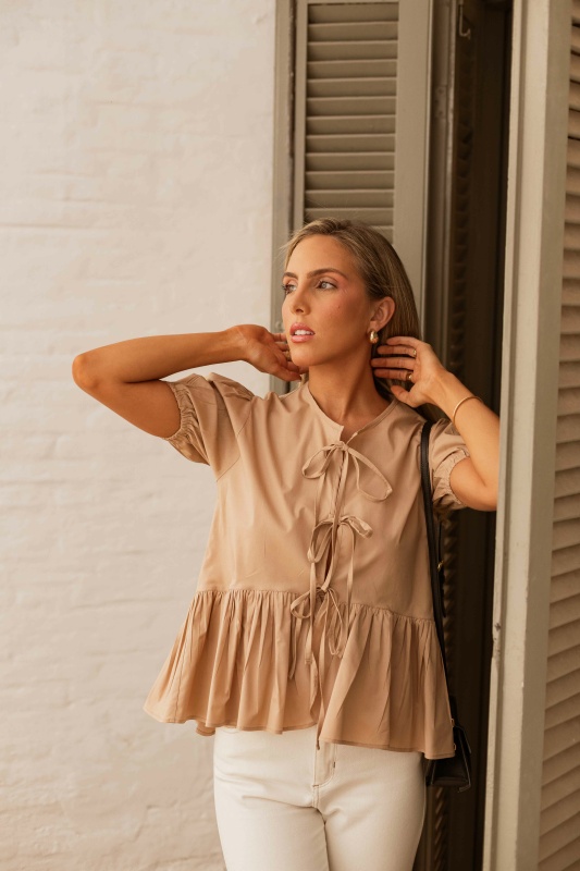 Blusa Sevillana Nude