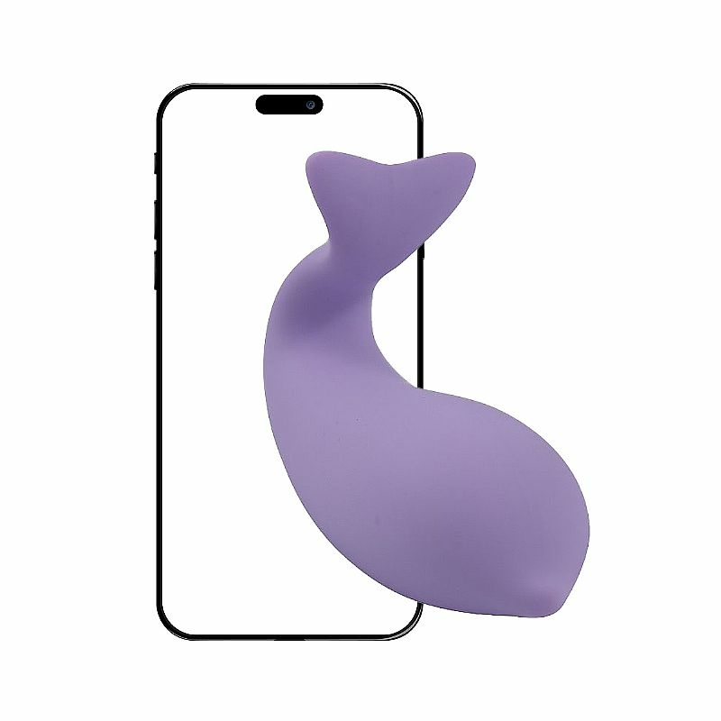 VIBRADOR DE PUNTO G FORMATO DELFIN CON APP LARGA DISTANCIA