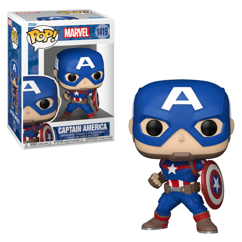 FUNKO POP MARVEL MARVEL NEW CLASSICS - CAPTAIN AMERICA 1419