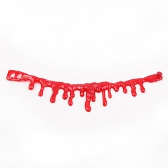 ACCESORIO HALLOWEEN - COLLAR CHOCKER SANGRE