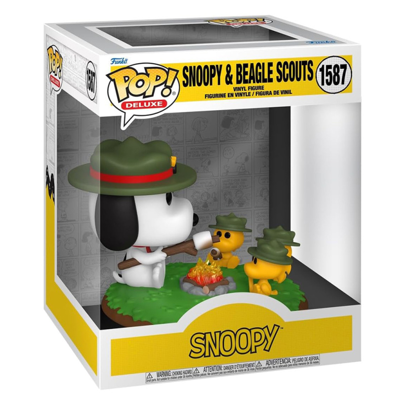 FUNKO POP *DELUXE* SNOOPY - SNOOPY & BEAGLE SCOUTS 1587